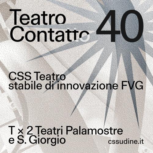 Mercoledì 12 gennaio ore 11.30 presenteremo le nuove proposte della Stagione Teatro Contatto 40