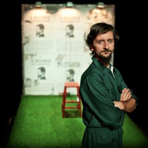 Ascanio Celestini a Cervignano e Udine con il nuovo spettacolo Pro Patria