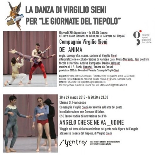 La danza di Virgilio Sieni per Le giornate del Tiepolo