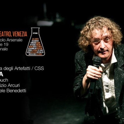 Prove aperte di I Shakespeare, cinque piccole lezioni su Shakespeare di Tim Crouch, regia di Fabrizio Arcuri / Accademia degli Artefatti - lo spettacolo in prova al CSS e prossimo al debutto alla Biennale di Venezia