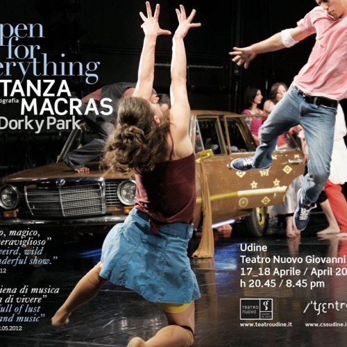 Prima nazionale a Udine per Constanza Macras e il suo Open for Everything sui nomadi del nuovo Millennio: 17-18 aprile 2015