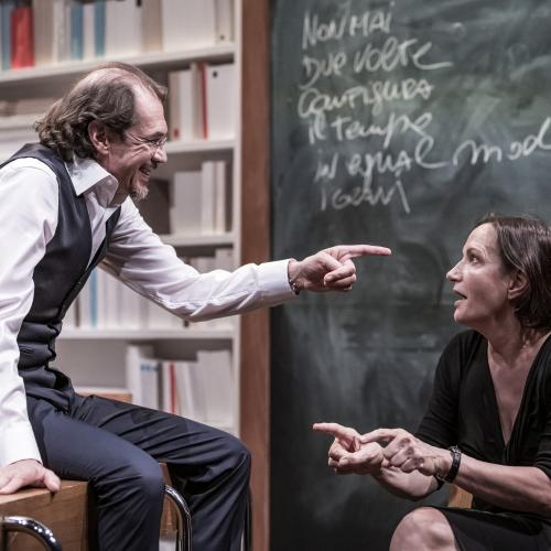 L'infinito tra parentesi dal testo di Marco Malvadi con i fratelli Maddalena e Giovanni Crippa