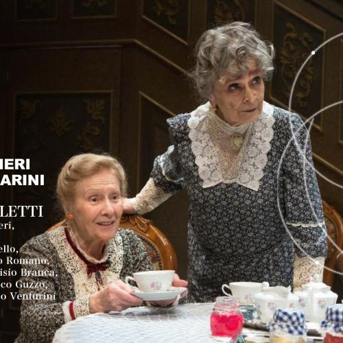 Anna Maria Guarnieri e Giulia Lazzarini interpretano magistralmente Arsenico e Vecchi Merletti 
